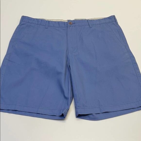FALLS CREEK Men's 40 Blue Flat Front Cotton Short - Picture 1 of 3